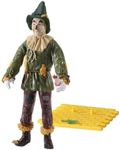 Akcijska figurica The Noble Collection Movies: The Wizard of Oz - Scarecrow (Bendyfigs), 19 cm - 2