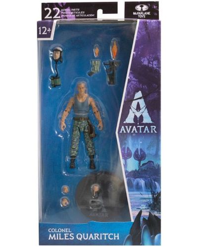 Akcijska figurica McFarlane Movies: Avatar - Colonel Miles Quaritch, 18 cm - 9
