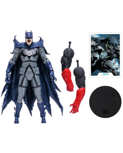 Akcijska figurica McFarlane DC Comics: Multiverse - Batman (Blackest Night) (Build A Figure), 18 cm - 7