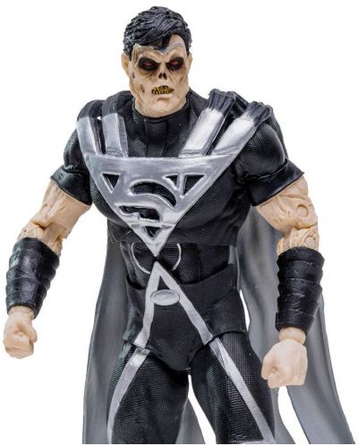 Akcijska figurica McFarlane DC Comics: Multiverse - Black Lantern Superman (Blackest Night) (Build A Figure), 18 cm - 2