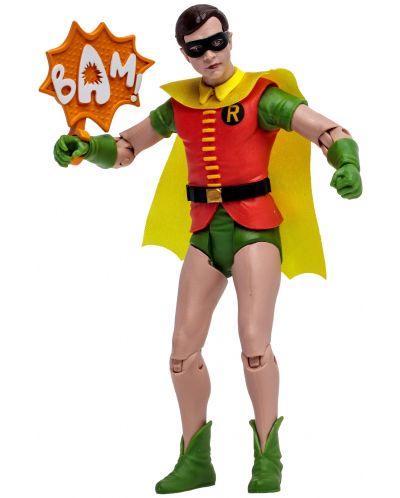 Akcijska figurica McFarlane DC Comics: Batman - Robin (Batman '66) (DC Retro), 15 cm - 3