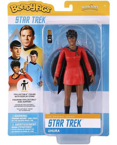 Akcijska figurica The Noble Collection Television: Star Trek - Uhura (Bendyfigs), 19 cm - 6