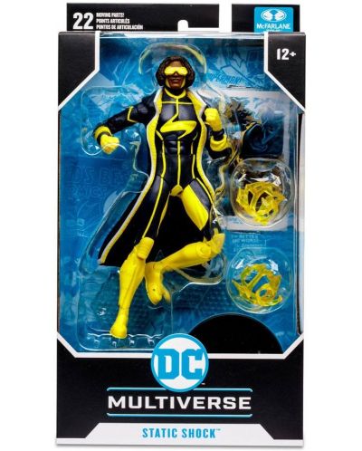 Akcijska figurica McFarlane DC Comics: Multiverse - Static Shock (New 52), 18 cm - 8