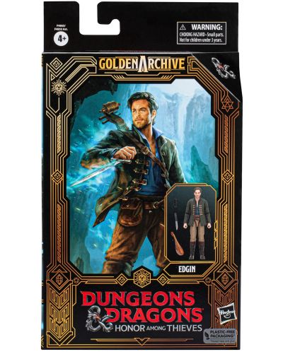 Akcijska figurica Hasbro Games: Dungeons & Dragons - Edgin (Honor Among Thieves) (Golden Archive), 15 cm - 9