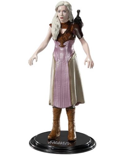 Akcijska figurica The Noble Collection Television: Game of Thrones - Daenerys Targaryen (Bendyfigs), 19 cm - 5