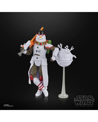 Akcijska figurica Hasbro Movies: Star Wars - Snowtrooper (Black Series) (Holiday Edition), 15 cm - 2