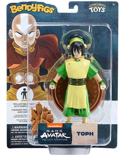 Akcijska figurica The Noble Collection Animation: Avatar: The Last Airbender - Toph (Bendyfig), 17 cm - 7
