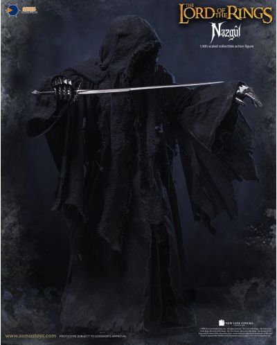 Akcijska figurica Asmus Collectible Movies: Lord of the Rings - Nazgul, 30 cm - 3