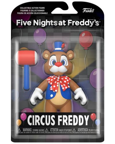 Akcijska figurica Funko Games: Five Nights at Freddy's - Circus Freddy, 13 cm - 2