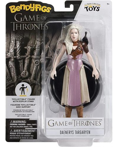 Akcijska figurica The Noble Collection Television: Game of Thrones - Daenerys Targaryen (Bendyfigs), 19 cm - 7
