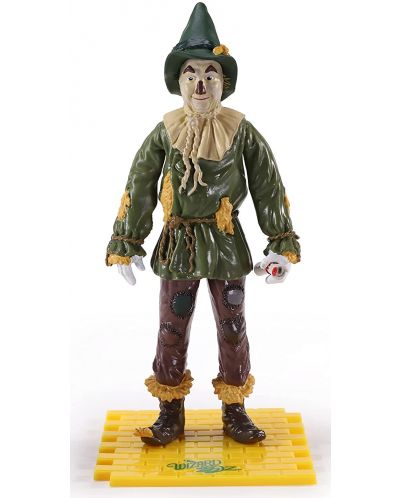 Akcijska figurica The Noble Collection Movies: The Wizard of Oz - Scarecrow (Bendyfigs), 19 cm - 3