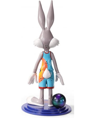 Akcijska figura The Noble Collection Movies: Space Jam 2 - Bugs Bunny (Bendyfigs), 19 cm - 4