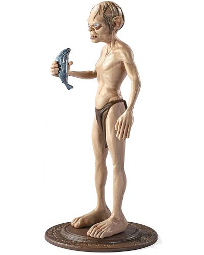 Akcijska figura The Noble Collection Movies: The Lord of the Rings - Gollum (Bendyfigs), 19 cm - 2