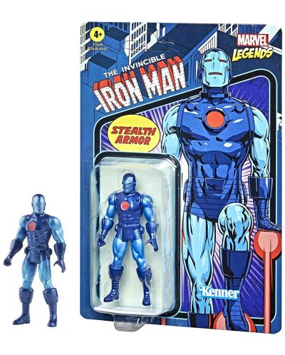 Akcijska figurica Hasbro Marvel: Iron Man - Iron Man (The Invincible) (Marvel Legends), 10 cm - 2