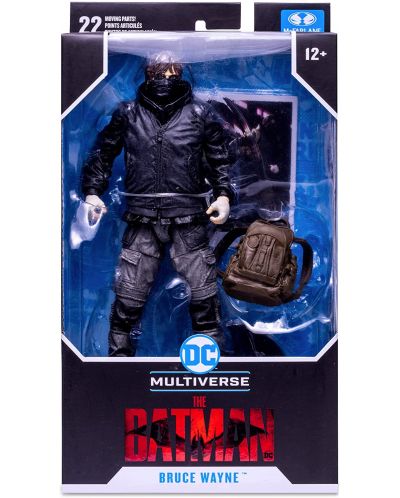 Akcijska figurica McFarlane DC Comics: Multiverse - Bruce Wayne (Drifter) (The Batman), 18 cm - 6