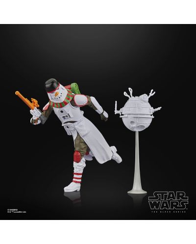 Akcijska figurica Hasbro Movies: Star Wars - Snowtrooper (Black Series) (Holiday Edition), 15 cm - 4