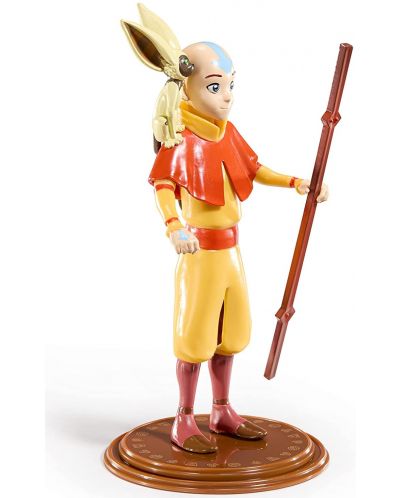 Akcijska figurica The Noble Collection Animation: Avatar: The Last Airbender - Aang (Bendyfig), 18 cm - 2