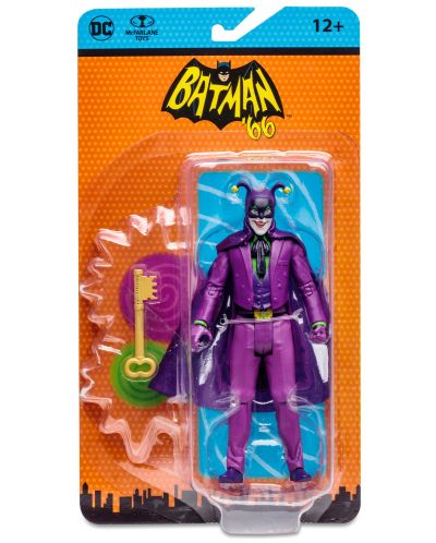 Akcijska figurica McFarlane DC Comics: Batman - The Joker (Batman '66 Comic) (DC Retro), 15 cm - 9