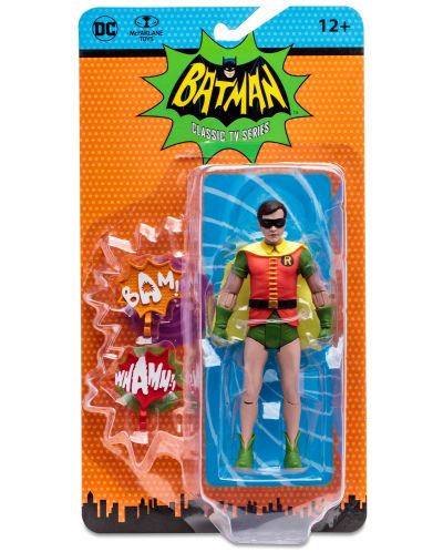 Akcijska figurica McFarlane DC Comics: Batman - Robin (Batman '66) (DC Retro), 15 cm - 8