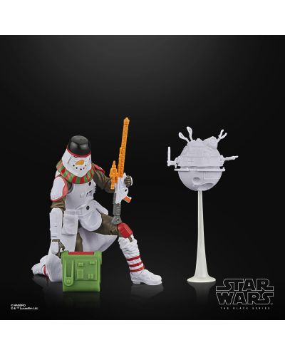 Akcijska figurica Hasbro Movies: Star Wars - Snowtrooper (Black Series) (Holiday Edition), 15 cm - 6