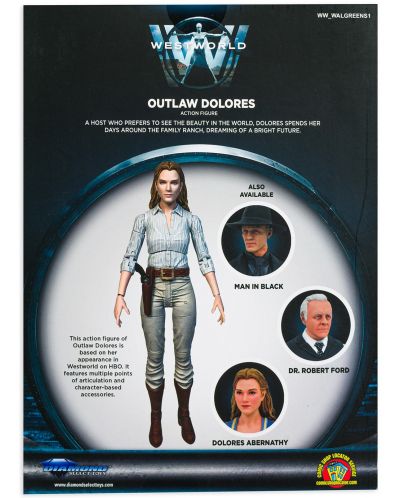 Akcijska figurica Diamond Select Movies: Westworld - Outlaw Dolores - 2