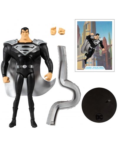 Akcijska figurica McFarlane DC Comics: Multiverse - Superman (The Animated Series) (Black Suit Variant), 18 cm - 7