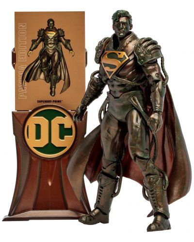 Akcijska figurica McFarlane DC Comics: Multiverse - Superboy Prime (Infinite Crisis) (Patina Edition) (Gold Label), 18 cm - 8