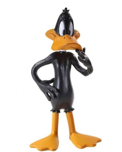 Akcijska figurica The Noble Collection Animation: Looney Tunes - Daffy Duck (Bendyfigs), 11 cm - 1