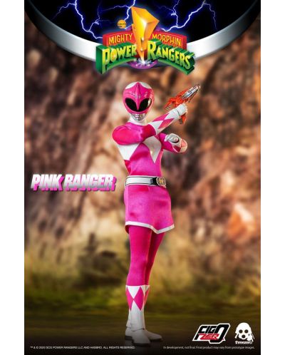 Akcijska figurica ThreeZero Television: Might Morphin Power Rangers - Pink Ranger, 30 cm - 5