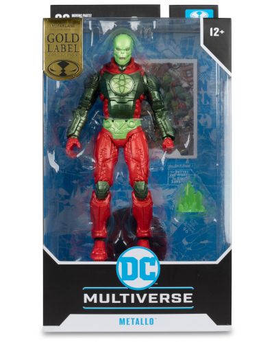 Plišana figura McFarlane DC Comics: Multiverse - Metallo (Gold Label), 18 cm - 9