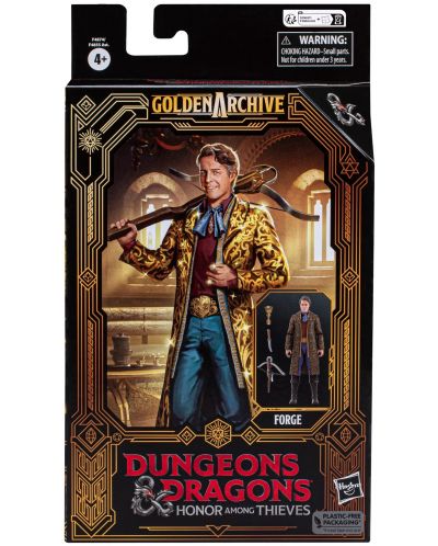 Akcijska figurica Hasbro Games: Dungeons & Dragons - Forge (Honor Among Thieves) (Golden Archive), 15 cm - 8