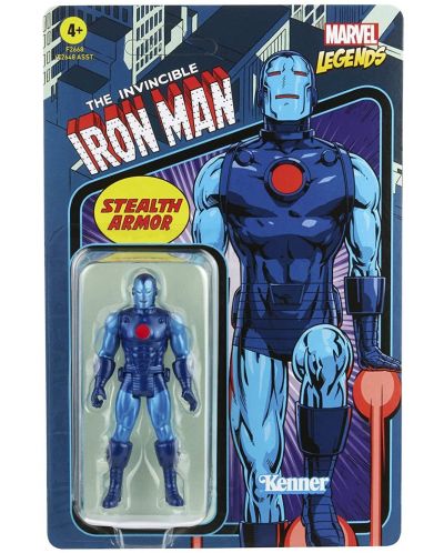 Akcijska figurica Hasbro Marvel: Iron Man - Iron Man (The Invincible) (Marvel Legends), 10 cm - 3
