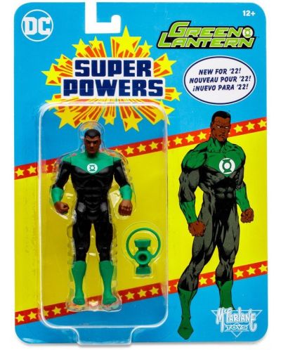 Akcijska figurica McFarlane DC Comics: DC Super Powers - Green Lantern (John Stweart), 13 cm - 7