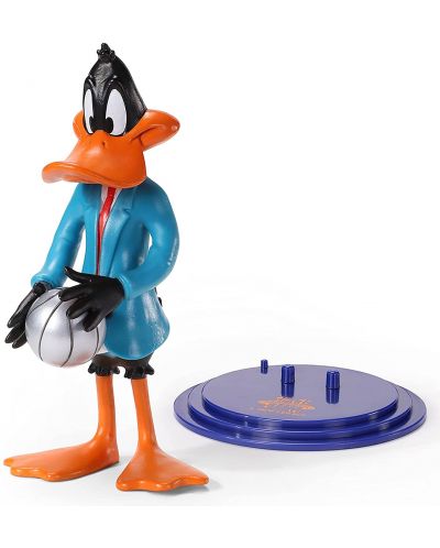 Akcijska figura The Noble Collection Animation: Space Jam 2 - Daffy Duck (Bendyfigs), 19 cm - 1