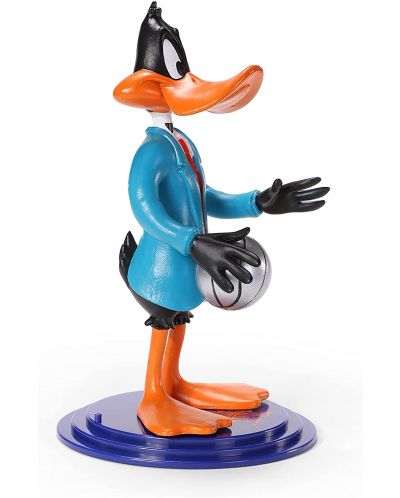 Akcijska figura The Noble Collection Animation: Space Jam 2 - Daffy Duck (Bendyfigs), 19 cm - 2