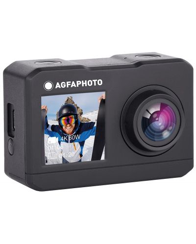 Akcijska kamera AgfaPhoto - Realimove Dual, 2.7K, 16MPx, crna - 1