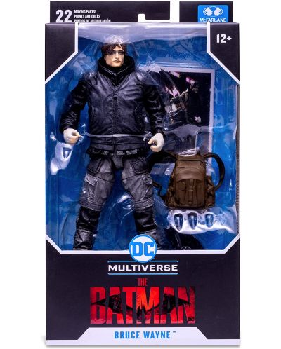 Akcijska figurica McFarlane DC Comics: Multiverse - Bruce Wayne (Drifter) (Unmasked) (The Batman), 18 cm - 5