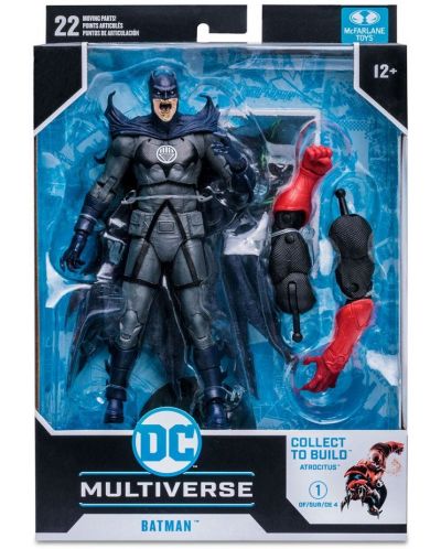 Akcijska figurica McFarlane DC Comics: Multiverse - Batman (Blackest Night) (Build A Figure), 18 cm - 8