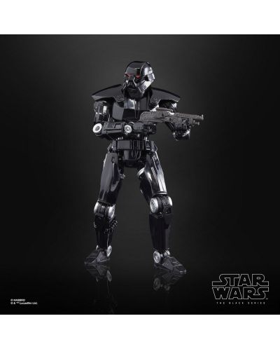 Akcijska figurica Hasbro Television: The Mandalorian - Dark Trooper (Black Series Deluxe), 15 cm - 7