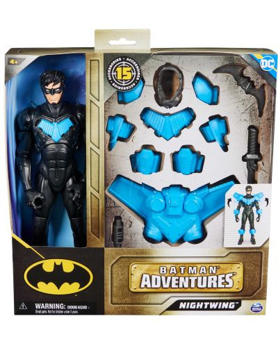 Akcijska figura Spin Master Batman - Nightwing, s dodacima, 30 cm - 7