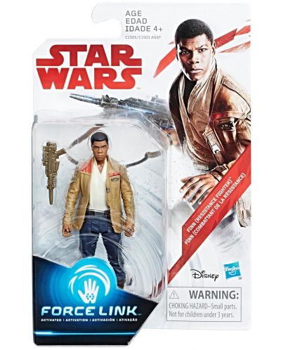 Akcijska figura Hasbro Star Wars - Force Link, Finn - 1