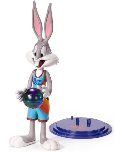 Akcijska figura The Noble Collection Movies: Space Jam 2 - Bugs Bunny (Bendyfigs), 19 cm - 1