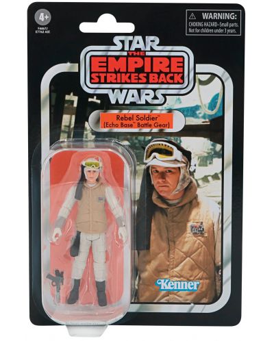 Akcijska figurica Hasbro Movies: Star Wars - Rebel Soldier (Echo Base Battle Gear) (Vintage Collection), 10 cm - 4