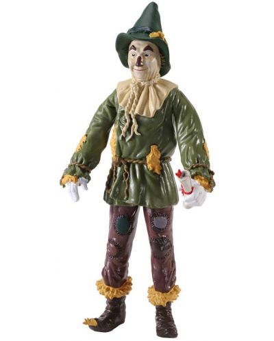 Akcijska figurica The Noble Collection Movies: The Wizard of Oz - Scarecrow (Bendyfigs), 19 cm - 1