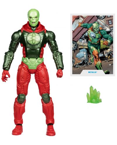 Plišana figura McFarlane DC Comics: Multiverse - Metallo (Gold Label), 18 cm - 8