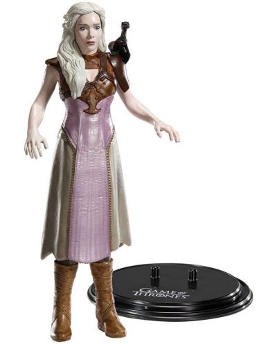Akcijska figurica The Noble Collection Television: Game of Thrones - Daenerys Targaryen (Bendyfigs), 19 cm - 2