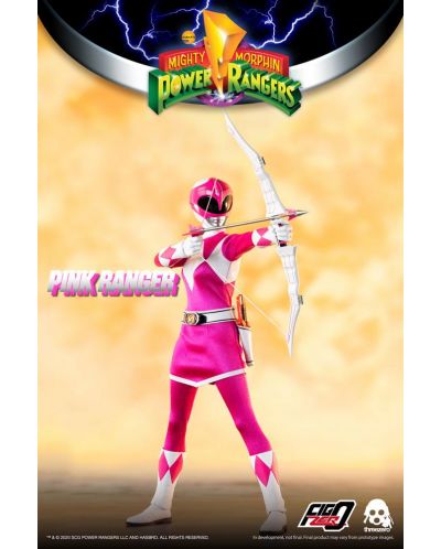 Akcijska figurica ThreeZero Television: Might Morphin Power Rangers - Pink Ranger, 30 cm - 2