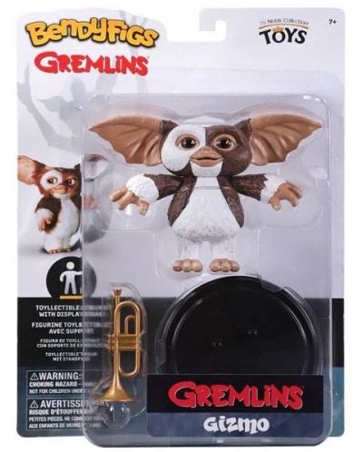 Akcijska figurica The Noble Collection Movies: Gremlins - Gizmo (Bendyfigs), 10 cm - 3