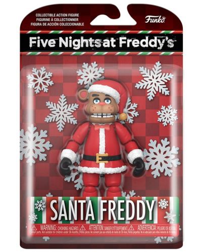 Akcijska figurica Funko Games: Five Nights at Freddy's - Santa Freddy, 13 cm - 2