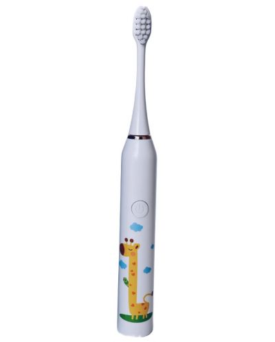 Električna četkica za zube IQ - Kids ZOO, 2 vrha, žirafa - 1
